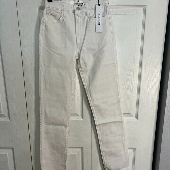 JOES JEANS "RUNWAY LUNA" HIGH RISE CIGARETTE 32” inseam- WHITE- sz 23 - Picture 3 of 8